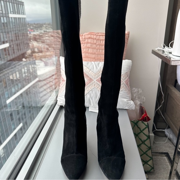 NINE WEST Cheyin Cylinder Heeled Boots - Picture 4 of 7